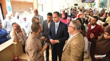 نائب وزير الصحة يتفقد مستشفى أطفال مصر لمتابعة أعمال التطوير نائب وزير الصحة يتفقد مستشفى أطفال مصر لمتابعة أعمال التطوير