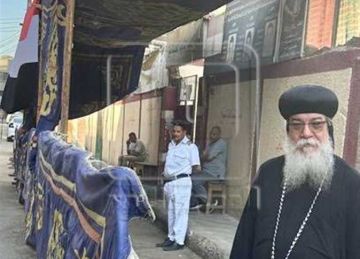 أسقف المنيا يدلي بصوته في انتخابات الشيوخ: نقف علي مسافة واحدة من كل المرشحين
