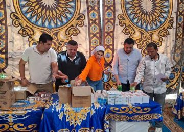 الكشف والعلاج بالمجان.. فحص 1300 مواطن في قافلة طبية بشبين القناطر