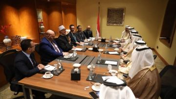 مفتي الجمهورية يبحث مع رئيس الأوقاف بابوظبي تعزيز أواصر التعاون