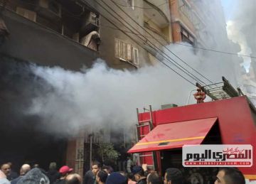 حريق هائل داخل مصنع كتان في الغربية حريق هائل داخل مصنع كتان في الغربية