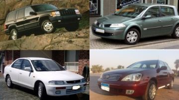 منها جيب و مازدا.. سيارات مستعملة سعرها 350 ألف جنيه