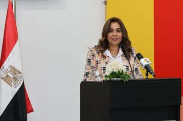 وزيرة التنمية المحلية تشهد احتفالية الجامعة الألمانية لتكريم أوائل الثانوية العامة بالمحافظات