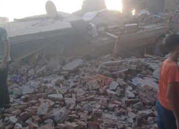 الإنقاذ السريع يبدأ تنفيذ خطة تأمين منطقة انهيار عقار أسيوط