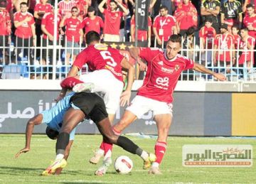 الأهلي يستعد لمواجهة بيراميدز في الدوري المصري
