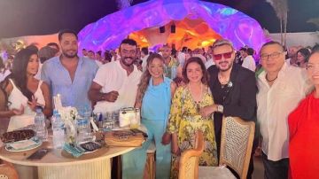 ايه مناسبة الصورة أو فين؟؟ إلهام شاهين وليلى علوي رفقة العوضي ورامز جلال