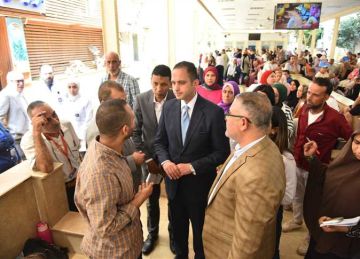 نائب وزير الصحة يتفقد مستشفى أطفال مصر لمتابعة أعمال التطوير وجودة الخدمات الطبية نائب وزير الصحة يتفقد مستشفى أطفال مصر لمتابعة أعمال التطوير وجودة الخدمات الطبية
