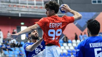 بعثة منتخب مصر لناشئي كرة اليد مواليد 2006 تستعد لبطولة العالم بالقاهرة