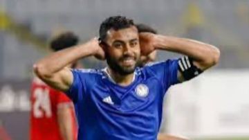 حسام حسن مهاجم مودرن سبورت يعتذر لجمهور الأهلي على لقطة الاحتفال حسام حسن مهاجم مودرن سبورت يعتذر لجمهور الأهلي على لقطة الاحتفال