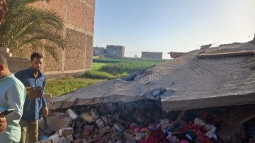 ارتفاع عدد المصابين في انهيار منزل أسيوط إلى 5 أشخاص ارتفاع عدد المصابين في انهيار منزل أسيوط إلى 5 أشخاص