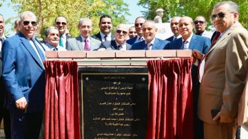 الشناوي يضع حجر الأساس للمقر الجديد لنادي مستشاري النيابة الإدارية