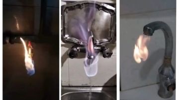 رد شركة الغاز الطبيعى على شكوى أهالى شرنوب بالبحيرة: الحنفية بتطلع نار 