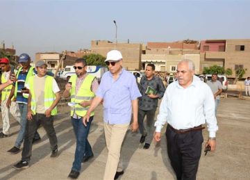 محافظ المنيا يتابع نسب إنجاز كوبري عزب التل بديرمواس (صور) محافظ المنيا يتابع نسب إنجاز كوبري عزب التل بديرمواس (صور)