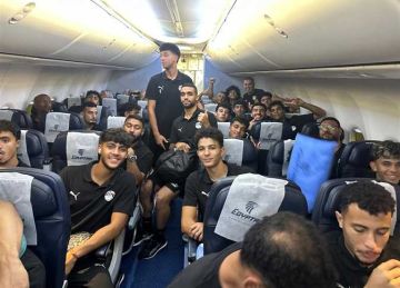 بعثة منتخب مصر للشباب تصل القاهرة بعد خوض مباراتي المغرب