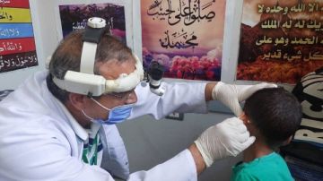 قافلة طبية مجانية بقرية أم الرضا لعلاج 2000 مواطن في دمياط