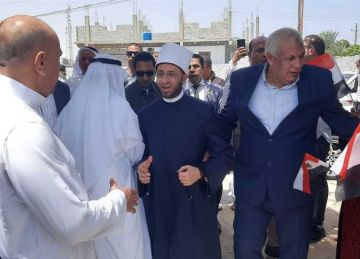 وزير الأوقاف يصل شمال سيناء لأداء صلاة الجمعة