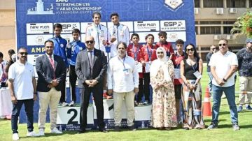 ختام ناجح للبطولة العربية الأولى للأندية والمنتخبات تحت 15 سنة للخماسي الحديث