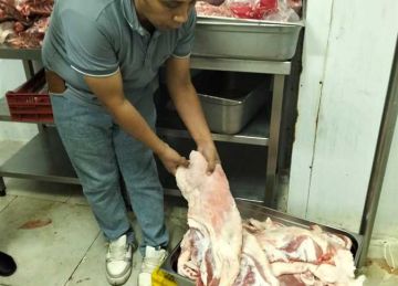 ضبط 12 طن عينات دجاج وجمبري مخالفة للمواصفات في الدقهلية