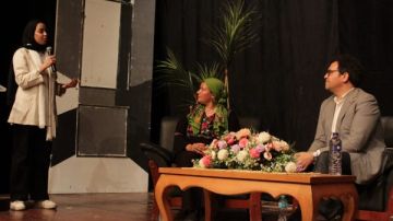 وزير الثقافة مع فتيات البرنامج الرئاسي لأبناء المحافظات الحدودية: الثقافة المصرية كانت وستظل ملكا لأهل مصر