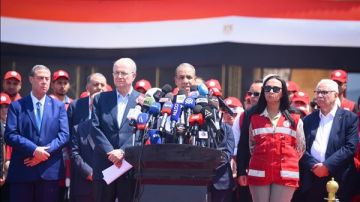 وزير الخارجية: مصر لم تتوقف عن العمل منذ بداية العدوان الإسرائيلي على غزة وزير الخارجية: مصر لم تتوقف عن العمل منذ بداية العدوان الإسرائيلي على غزة