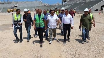 لجنة مركزية من وزارة الشباب تؤكد انتهاء أغلب الأعمال الإنشائية باستاد بورسعيد لجنة مركزية من وزارة الشباب تؤكد انتهاء أغلب الأعمال الإنشائية باستاد بورسعيد