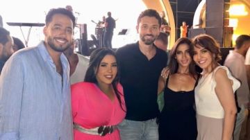 مي كساب لـ كريم عبدالعزيز وزوجته: ربنا يخليكم لبعض  مي كساب لـ كريم عبدالعزيز وزوجته: ربنا يخليكم لبعض