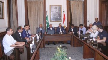 بالصور..غرفة عمليات الوفد تتابع سير التصويت في انتخابات الشيوخ