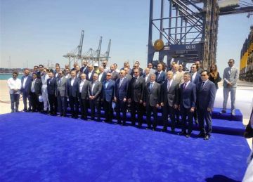 مدير مشروع تطوير ميناء السخنة يعلن بدء التشغيل التجريبي لمحطة هاتشيسون نهاية 2025