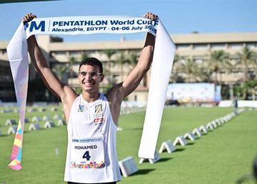 إنجاز جديد للخماسي الحديث المصري في بطولة العالم
