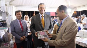 افتتاح فعاليات معرض رأس البر للكتاب بمشاركة قطاعات وزارة الثقافة