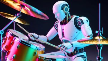 روبوت يعزف إيقاع أغاني معقدة بدقة 90 