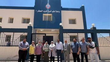 الإسكان: تسليم مبنى وحدة طب الأسرة بمنطقة غرب المطار بمدينة أكتوبر الجديدة الإسكان: تسليم مبنى وحدة طب الأسرة بمنطقة غرب المطار بمدينة أكتوبر الجديدة