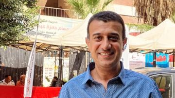 النائب طارق الخولي يدلي بصوته في انتخابات الشيوخ بمدينة نصر