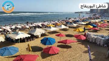 مصايف الإسكندرية: تباين ألوان الرايات بالشواطئ وسط نسب إشغال منخفضة
