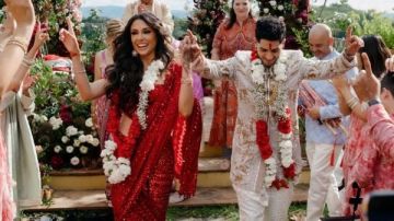 مينا مسعود يحتفل بزفافه على الطريقة الهندية..شاهد مينا مسعود يحتفل بزفافه على الطريقة الهندية..شاهد