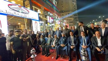 برفع أعلام مصر.. افتتاح مقر حزب الجبهة الوطنية بعين شمس