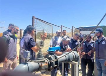 بطاقة 2 مليون جالون يوميا.. الإمارات تطلق جسرا بريا بـ6 محطات تحلية على الحدود المصرية لتوصيل المياه إلى غزة