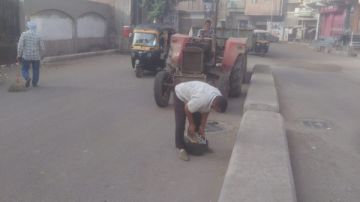 عقب انتهاء انتخابات الشيوخ.. حملات مكثفة للنظافة والتجميل بمحيط اللجان بالشرقية