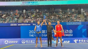 إنجاز تاريخي.. الحسيني وهدان يتأهل لنهائي الكونغ فو بدورة الألعاب العالمية بالصين إنجاز تاريخي.. الحسيني وهدان يتأهل لنهائي الكونغ فو بدورة الألعاب العالمية بالصين