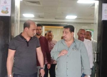 لجنة هندسية لفحص ومعاينة العقار المنهار بسوهاج لجنة هندسية لفحص ومعاينة العقار المنهار بسوهاج