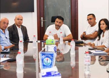 مجلس نادي سموحة يناقش استراتيجيات تطوير اللاعبين والمنشآت الرياضية (صور)