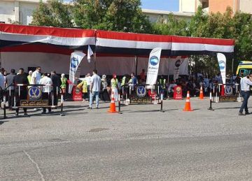 مسيرة حاشدة من الأزهر والأوقاف والكنيسة للمشاركة في انتخابات الشيوخ بالغردقة مسيرة حاشدة من الأزهر والأوقاف والكنيسة للمشاركة في انتخابات الشيوخ بالغردقة