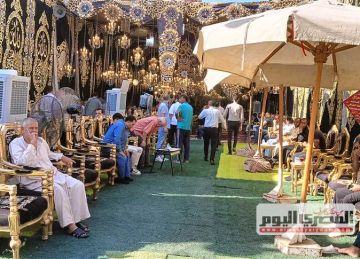 بدء تلقي عزاء والد محمد الشناوي في مدينة الحامول بدء تلقي عزاء والد محمد الشناوي في مدينة الحامول