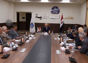 دعما لمستشفى الأورام.. تبرع أعضاء مجلس جامعة المنيا بربع شهر من رواتبهم