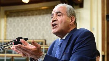 كبار رجال الدولة ووزراء في عزاء علي المصيلحي صور