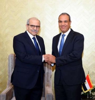 وزير الخارجية يلتقي رئيس وزراء لبنان بمدينة العلمين وزير الخارجية يلتقي رئيس وزراء لبنان بمدينة العلمين