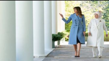 أمينة أردوغان توجه رسالة لميلانيا ترامب بشأن غزة.. ماذا قالت؟