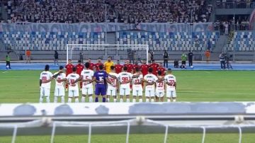 دقيقة حدادا على روح والد محمد الشناوي قبل انطلاق مواجهة الزمالك ومودرن سبورت بالدوري