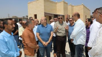 محافظ الجيزة: إنشاء موقف عام جديد بأطفيح للقضاء على المواقف العشوائية