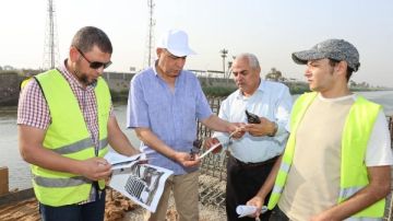 محافظ المنيا يتابع نسب إنجاز كوبري عزب التل بديرمواس محافظ المنيا يتابع نسب إنجاز كوبري عزب التل بديرمواس